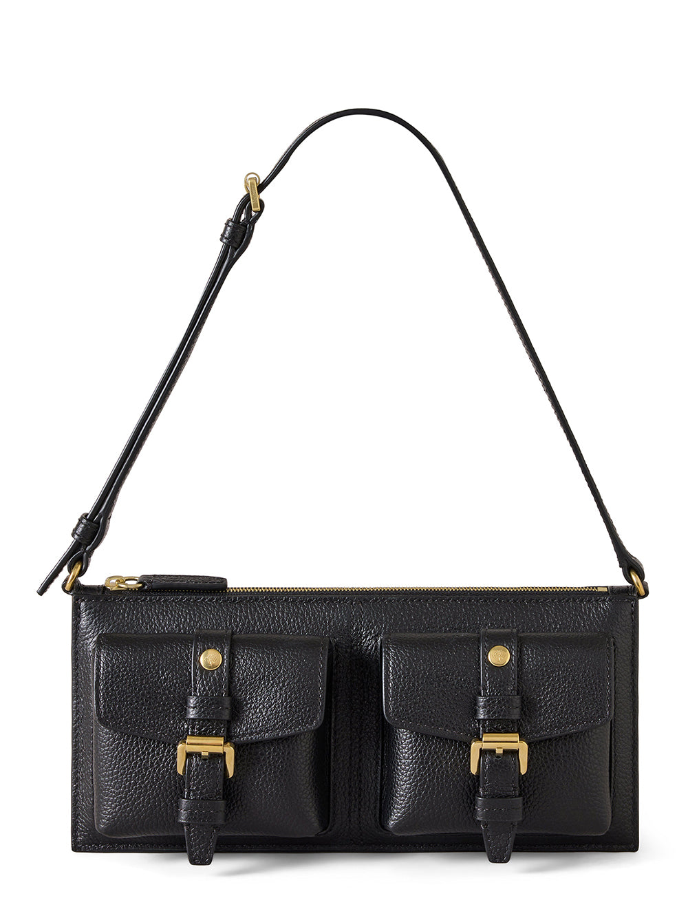 Mini Roxanne Shoulder Bag (Black)