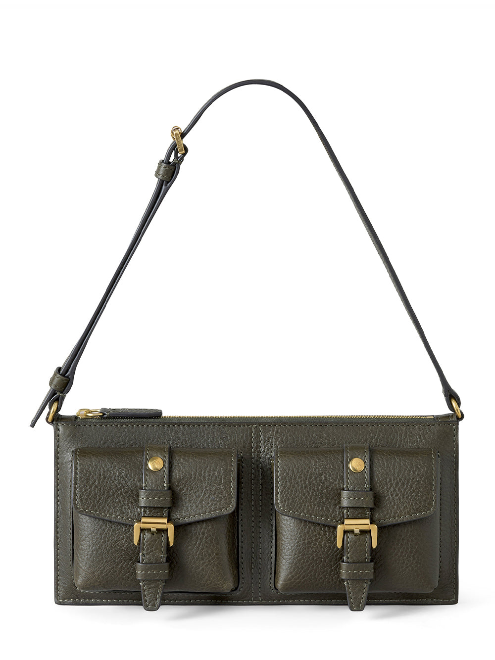 Mini Roxanne Shoulder Bag (Juniper Green)