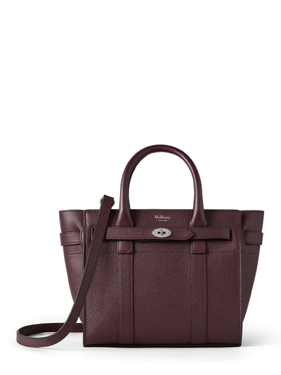 Mini Zipped Bayswater (Black Cherry)