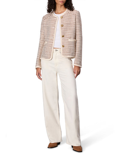 Mirabelle Tweed Jacket (Ivory Multi)