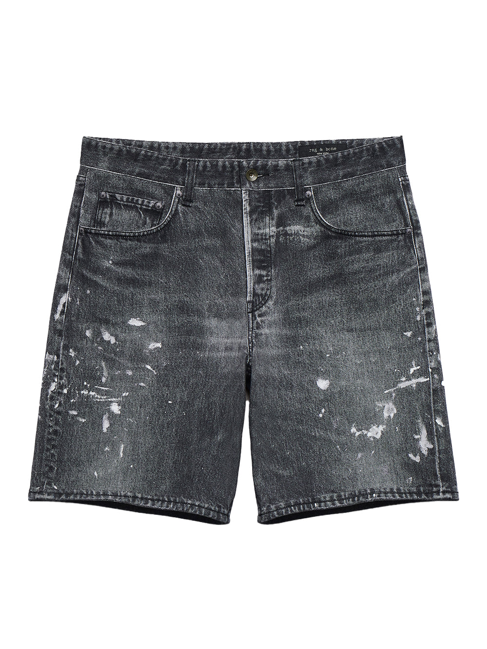 Miramar Fit 4 Shorts Black (Paint Splatter)
