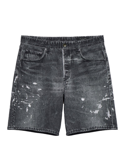 Miramar Fit 4 Shorts Black (Paint Splatter)