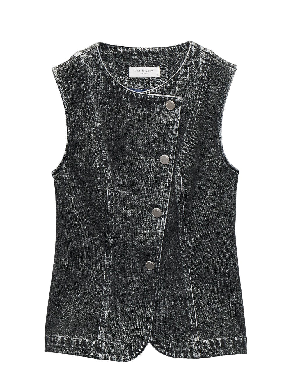 Miramar Ponte Olivia Vest (Washed Black)