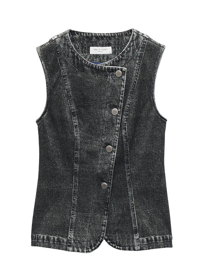 Miramar Ponte Olivia Vest (Washed Black)