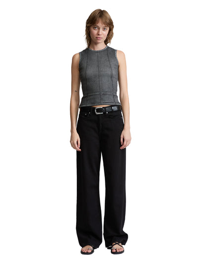 Miramar Rib Tank (Black)