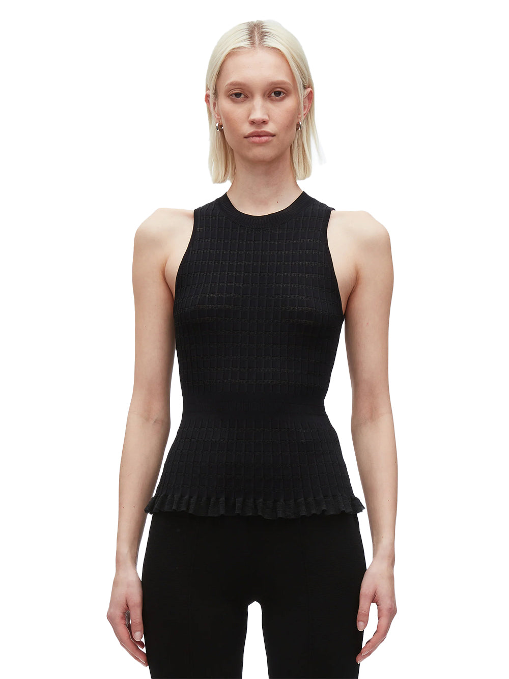 Mockneck Tank (Black)