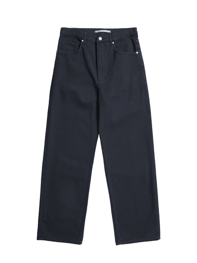 Mogens Relaxed 5 Pocket Heavy Twill (Dark Navy)