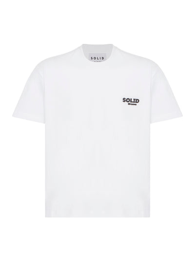Monochrome Groove T-Shirt (White)