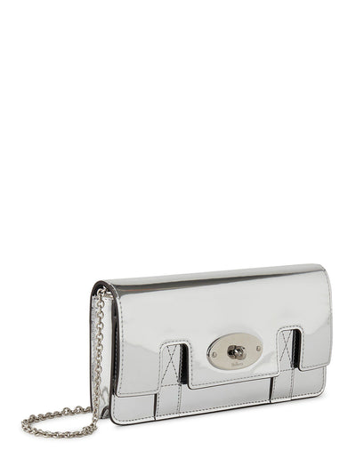 Mulberry-EastWestBayswaterClutch-SilverMirrorPlainVersion-2