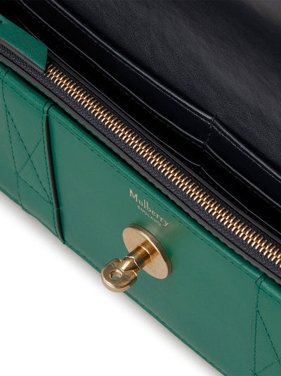 Mulberry-EastWestBayswaterClutchHighGlossLeather-Malachite-4
