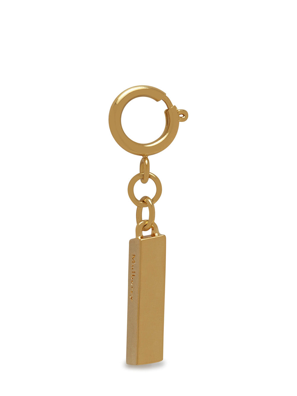    Mulberry-Letter-I-New-Alphabet-Keyring-Gold-1