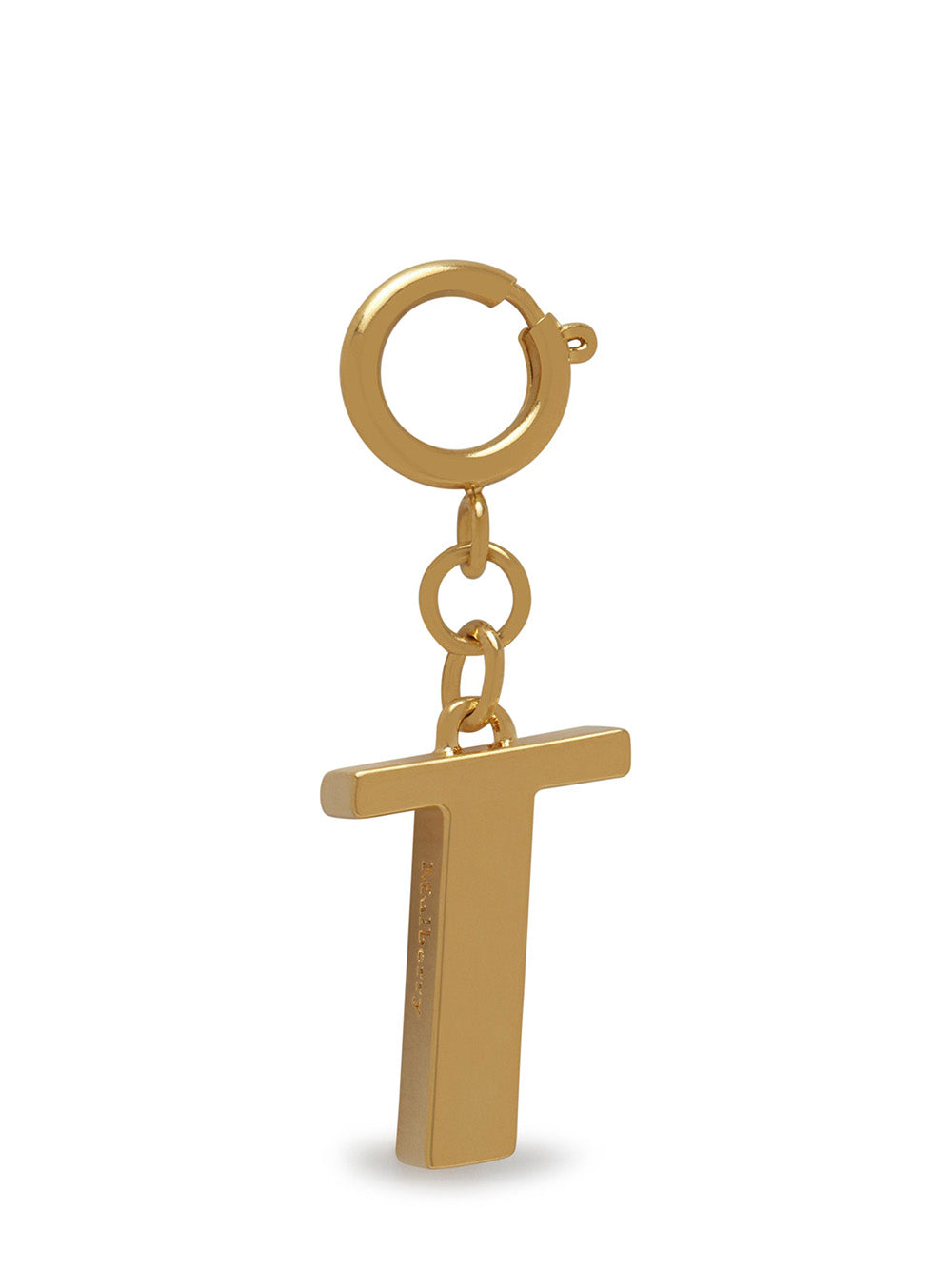    Mulberry-Letter-T-New-Alphabet-Keyring-Gold-1