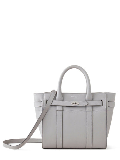 Mini Zipped Bayswater (Pale Grey)