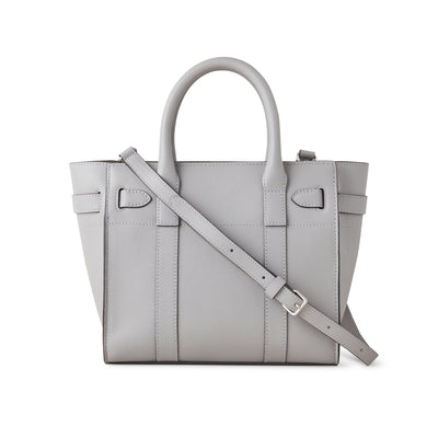 Mini Zipped Bayswater (Pale Grey)