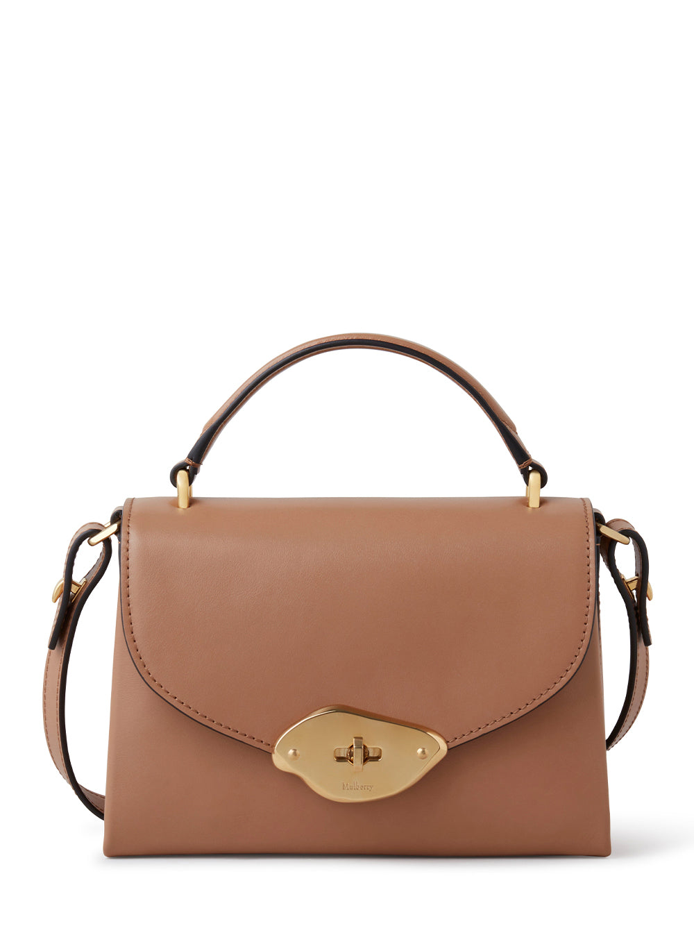 Mulberry-SmallLanaTopHandle-SableHighGlossLeather-1