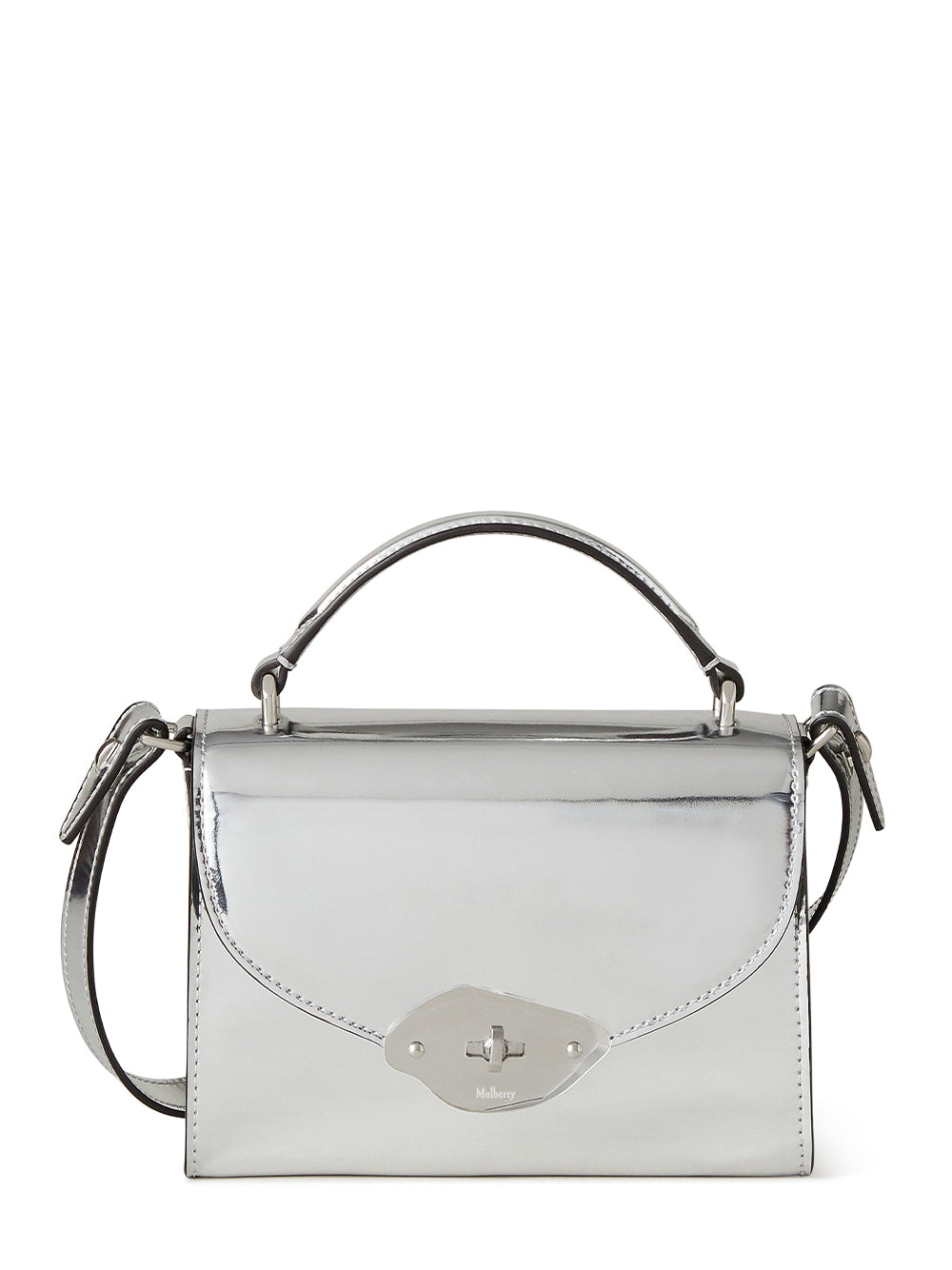 Mulberry-SmallLanaTopHandle-SilverMirrorPlainVersion-1