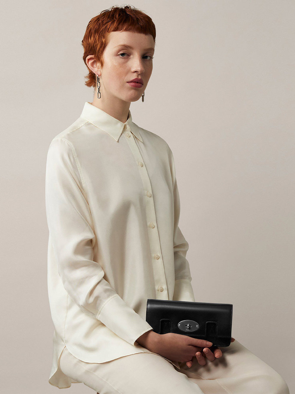 East West Bayswater Clutch (Black)