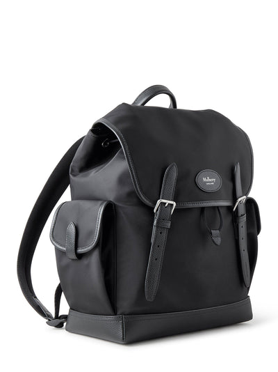Heritage Nylon Backpack (Black)