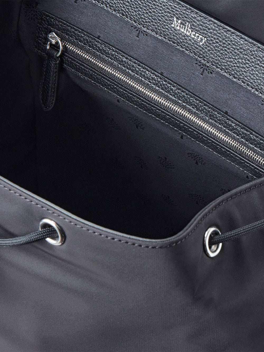 Heritage Nylon Backpack (Black)