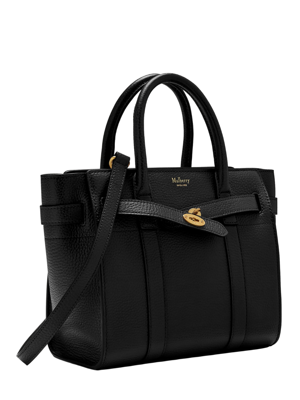 Mini Zipped Bayswater (Black)