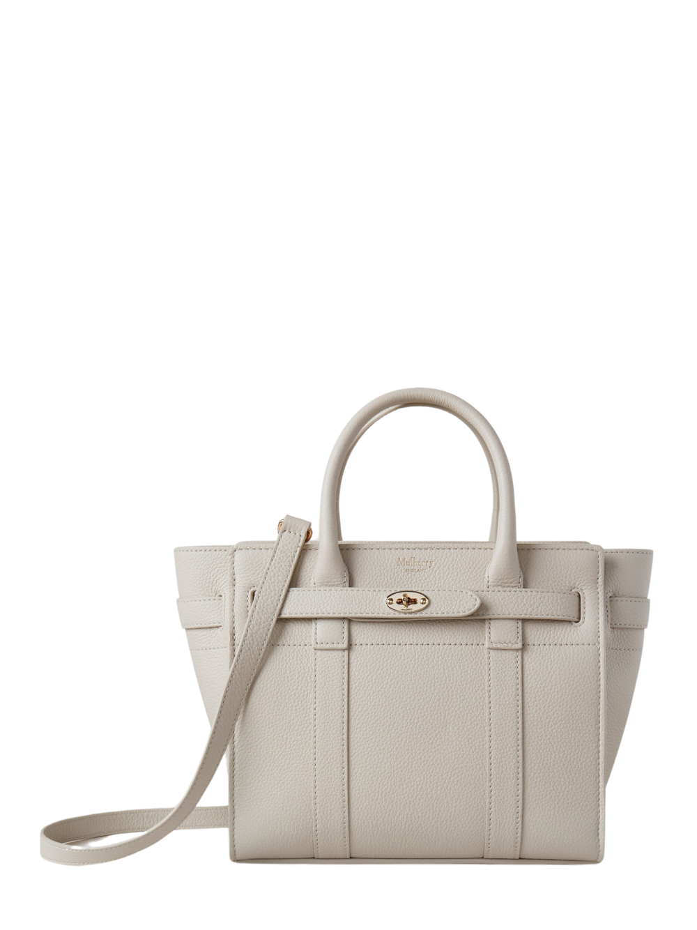 Mini Zipped Bayswater (Chalk)