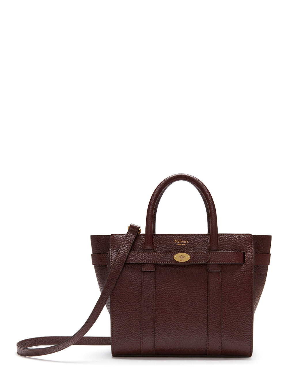 Mini Zipped Bayswater (Oxblood)