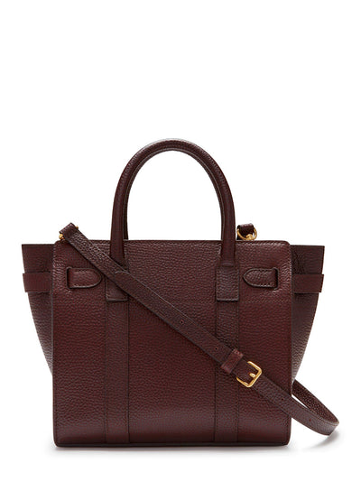 Mini Zipped Bayswater (Oxblood)