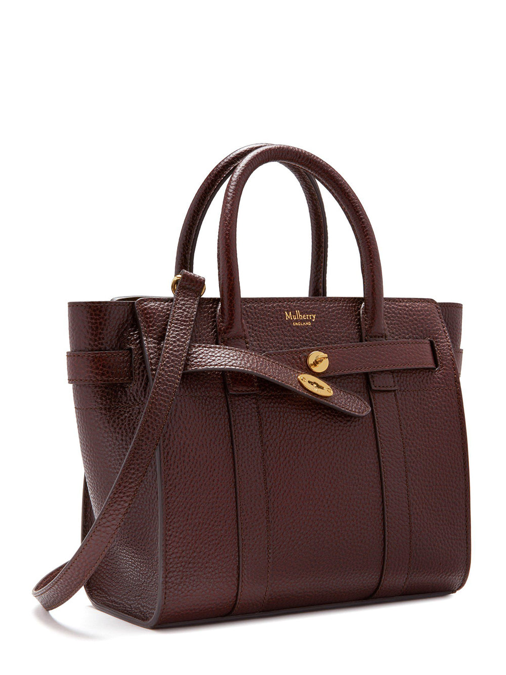 Mini Zipped Bayswater (Oxblood)