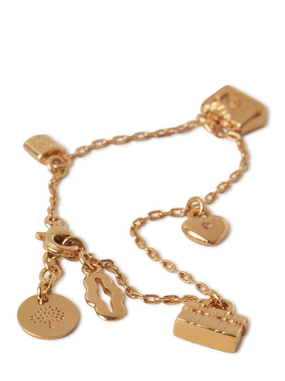 Mulberry Charm Bracelet (Gold)