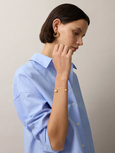 Mulberry Charm Bracelet (Gold)