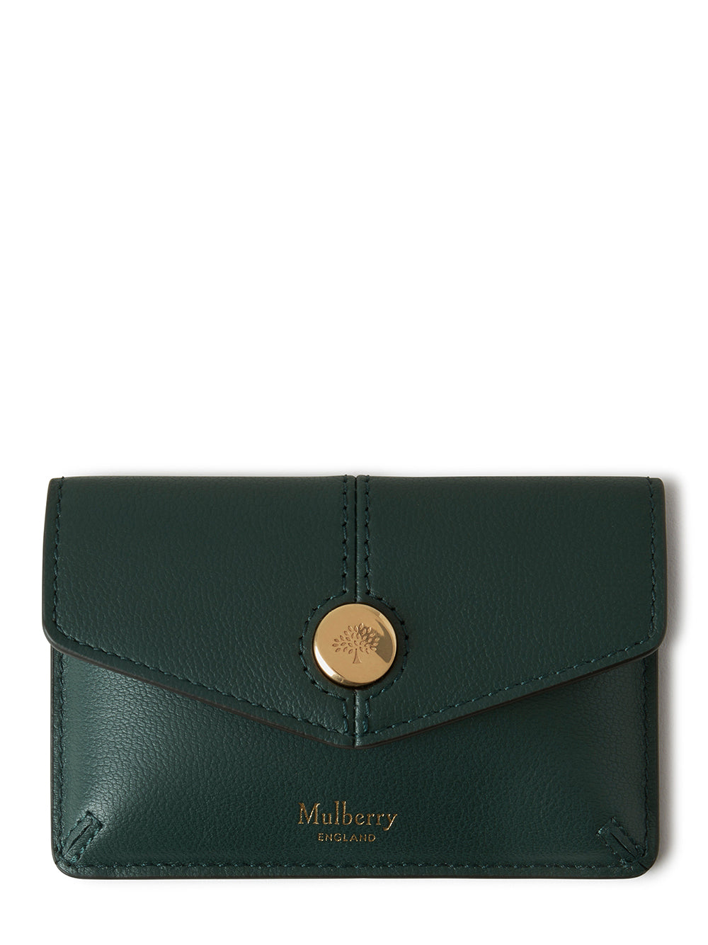 Press Stud Coin Pouch (Mulberry Green)