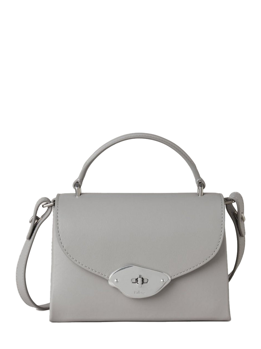 Small Lana Top Handle Pale Grey