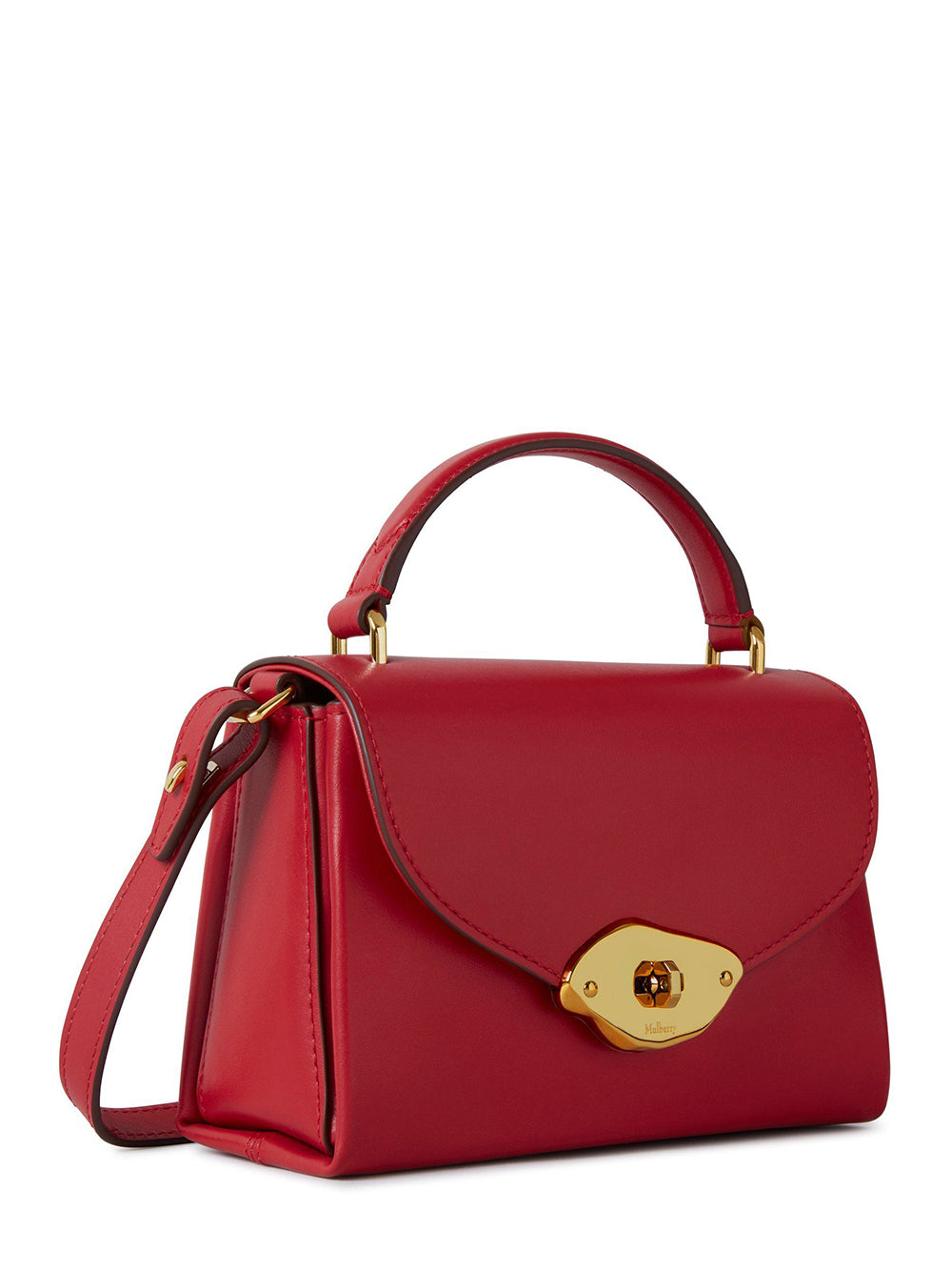 Small Lana Top Handle (Scarlet Red)