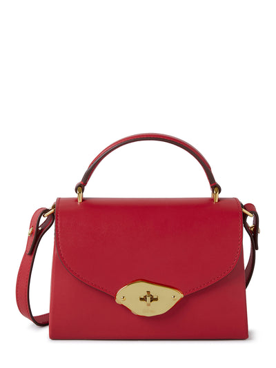 Small Lana Top Handle (Scarlet Red)