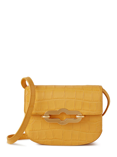 Small Pimlico Satchel (Yellow Croc)