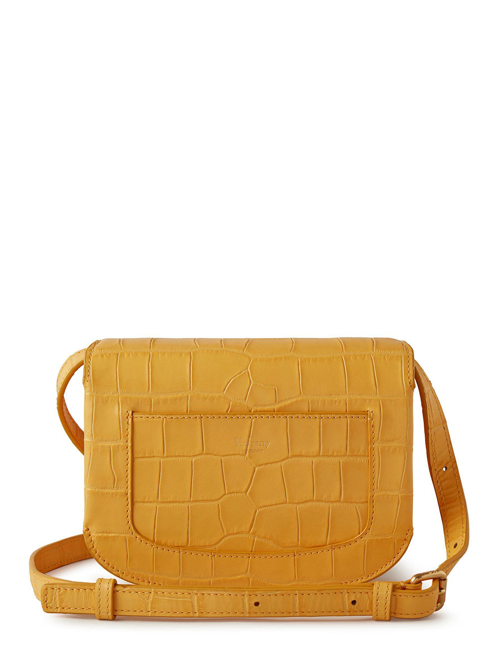 Small Pimlico Satchel (Yellow Croc)