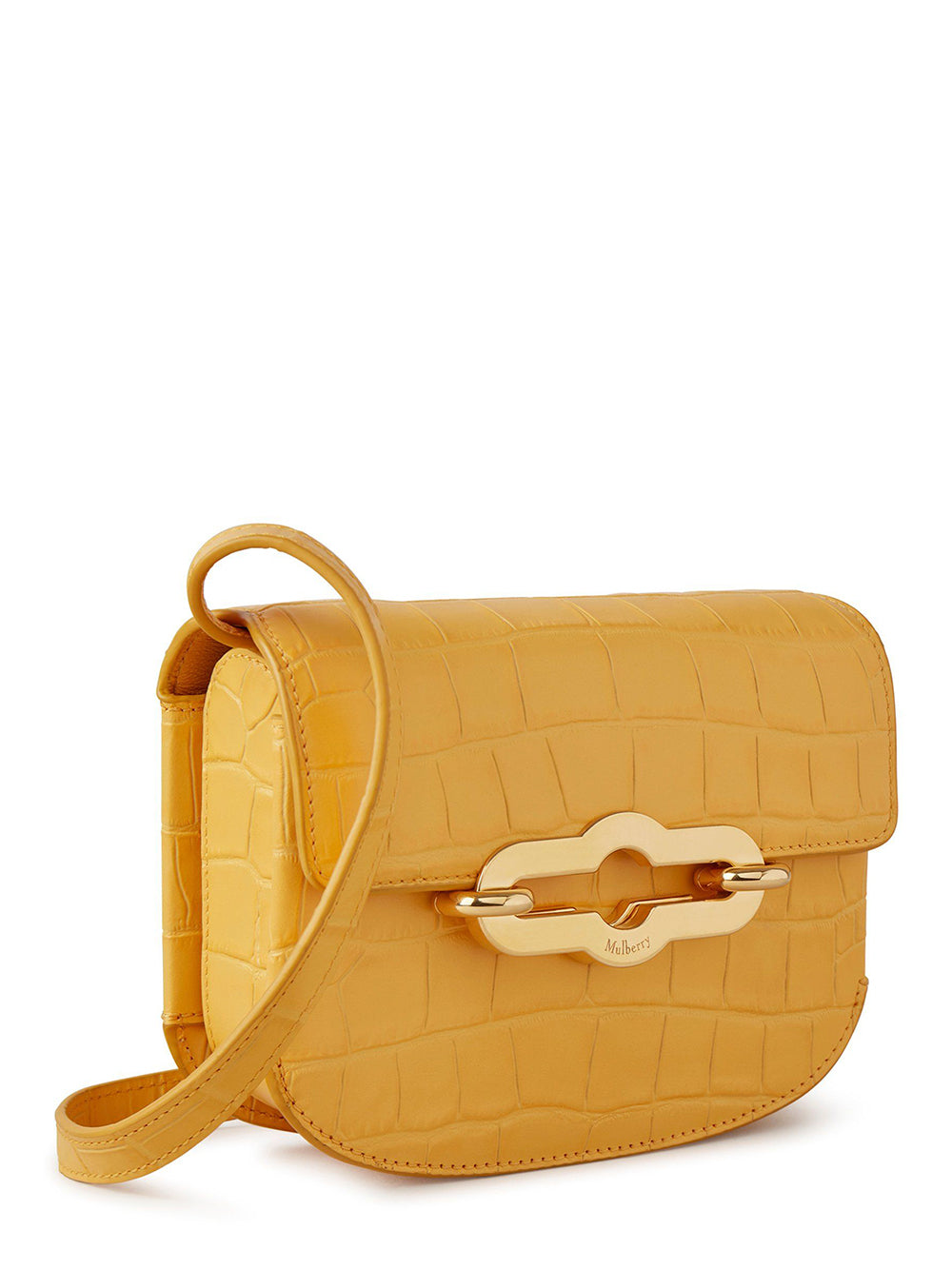 Small Pimlico Satchel (Yellow Croc)