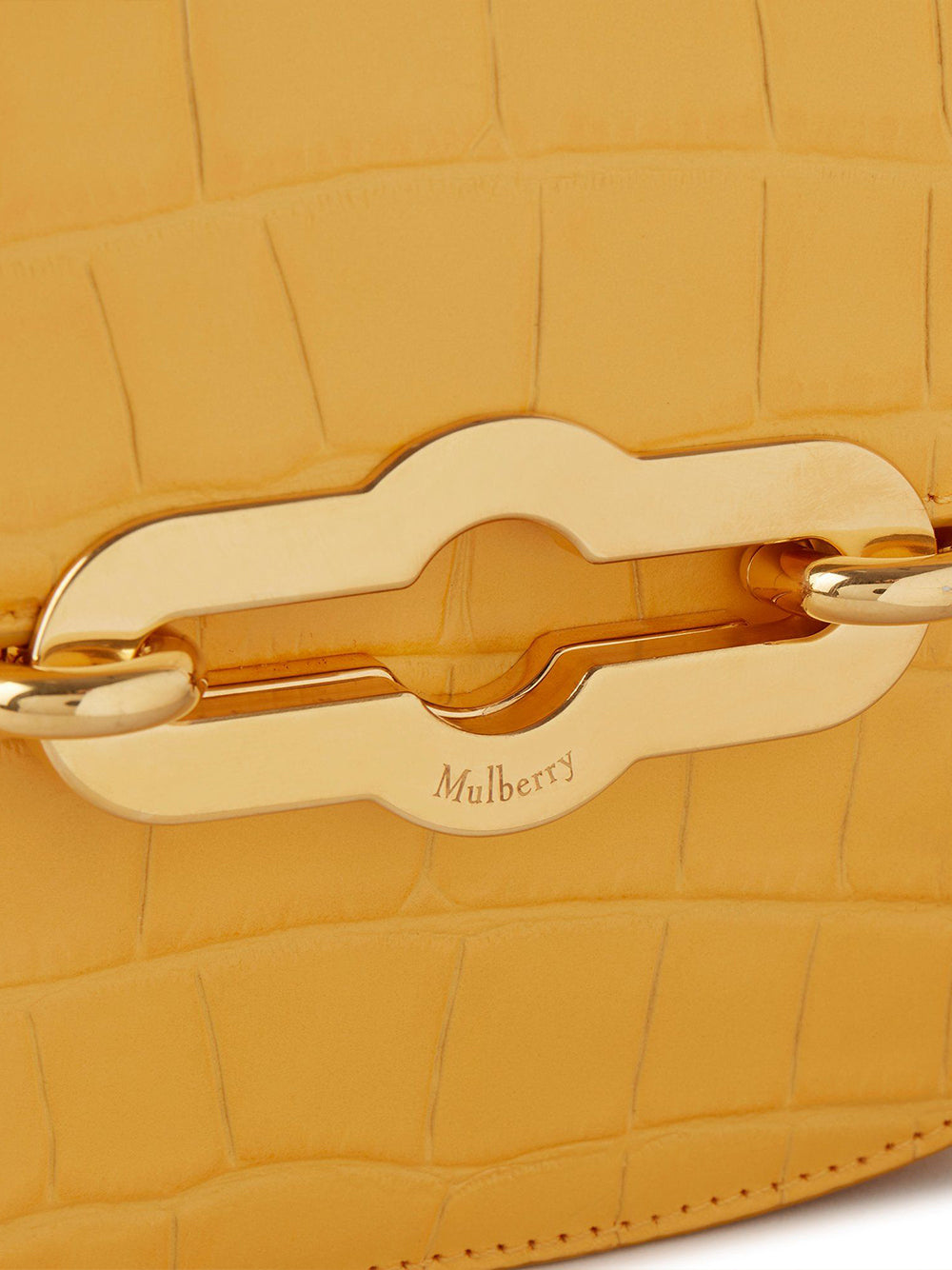 Small Pimlico Satchel (Yellow Croc)