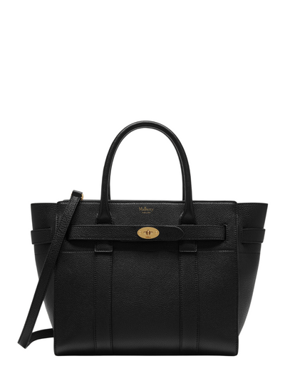 Small Zipped Bayswater (Black)