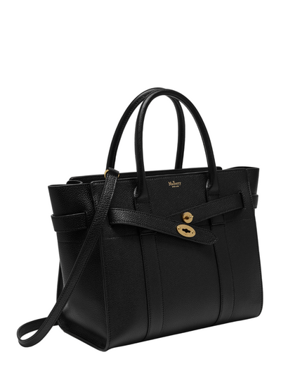 Small Zipped Bayswater (Black)