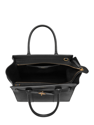Small Zipped Bayswater (Black)