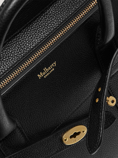 Small Zipped Bayswater (Black)