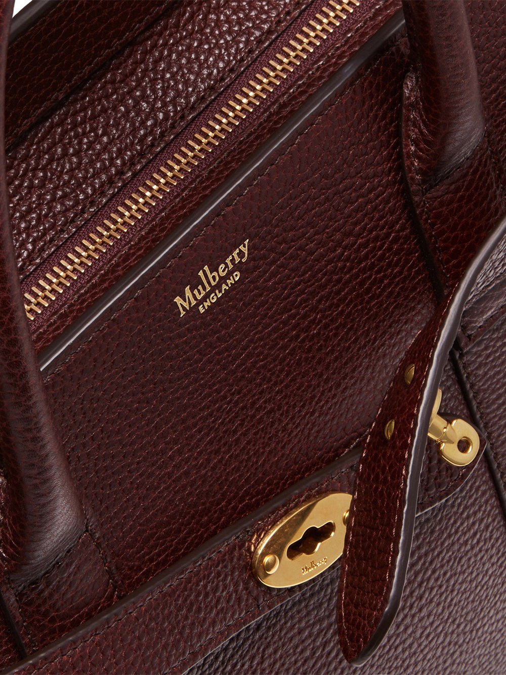 Small Zipped Bayswater (Oxblood)