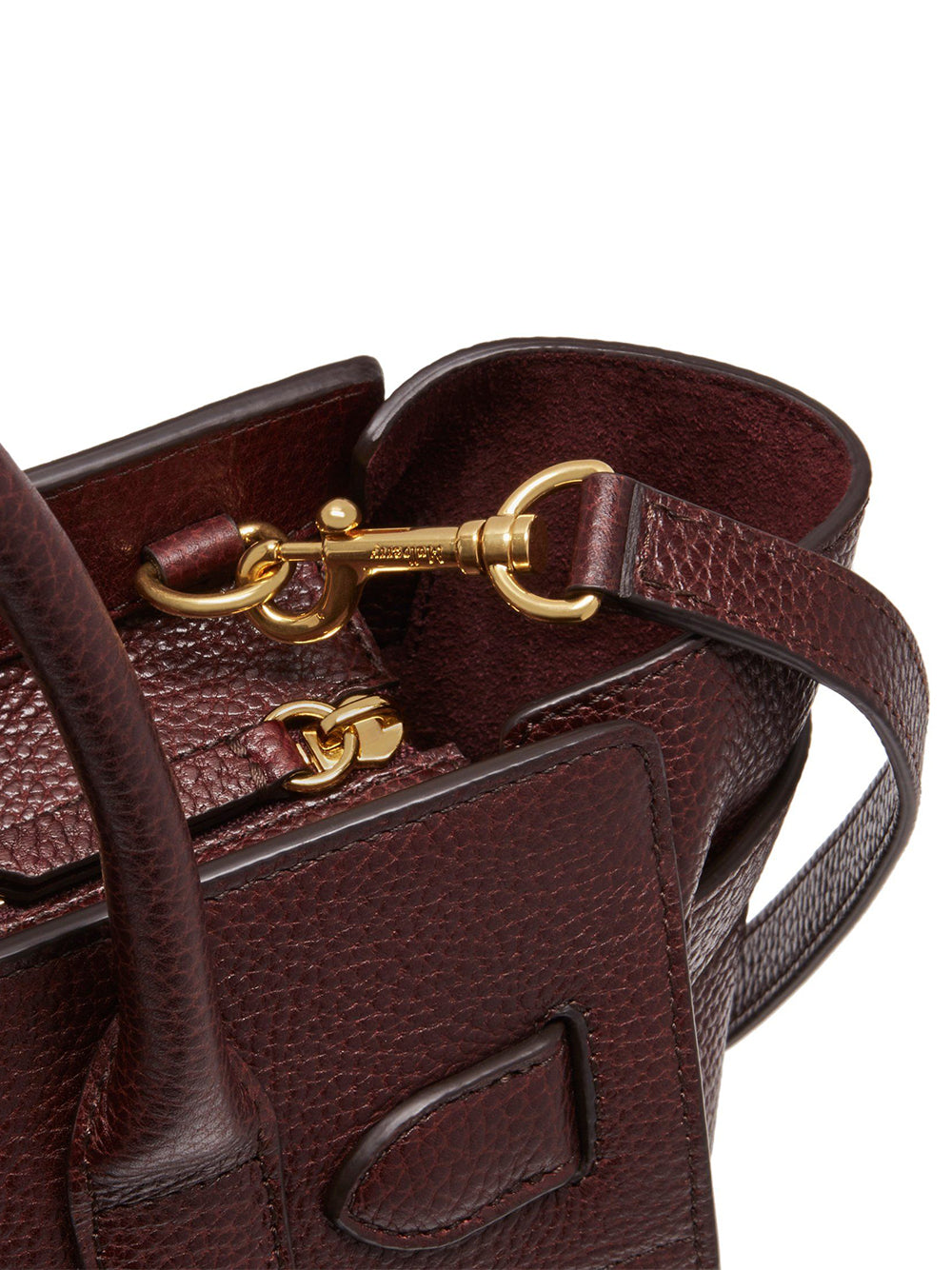 Small Zipped Bayswater (Oxblood)