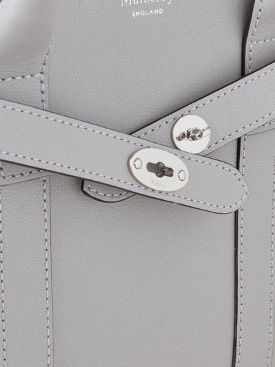 Small Zipped Bayswater (Pale Grey)