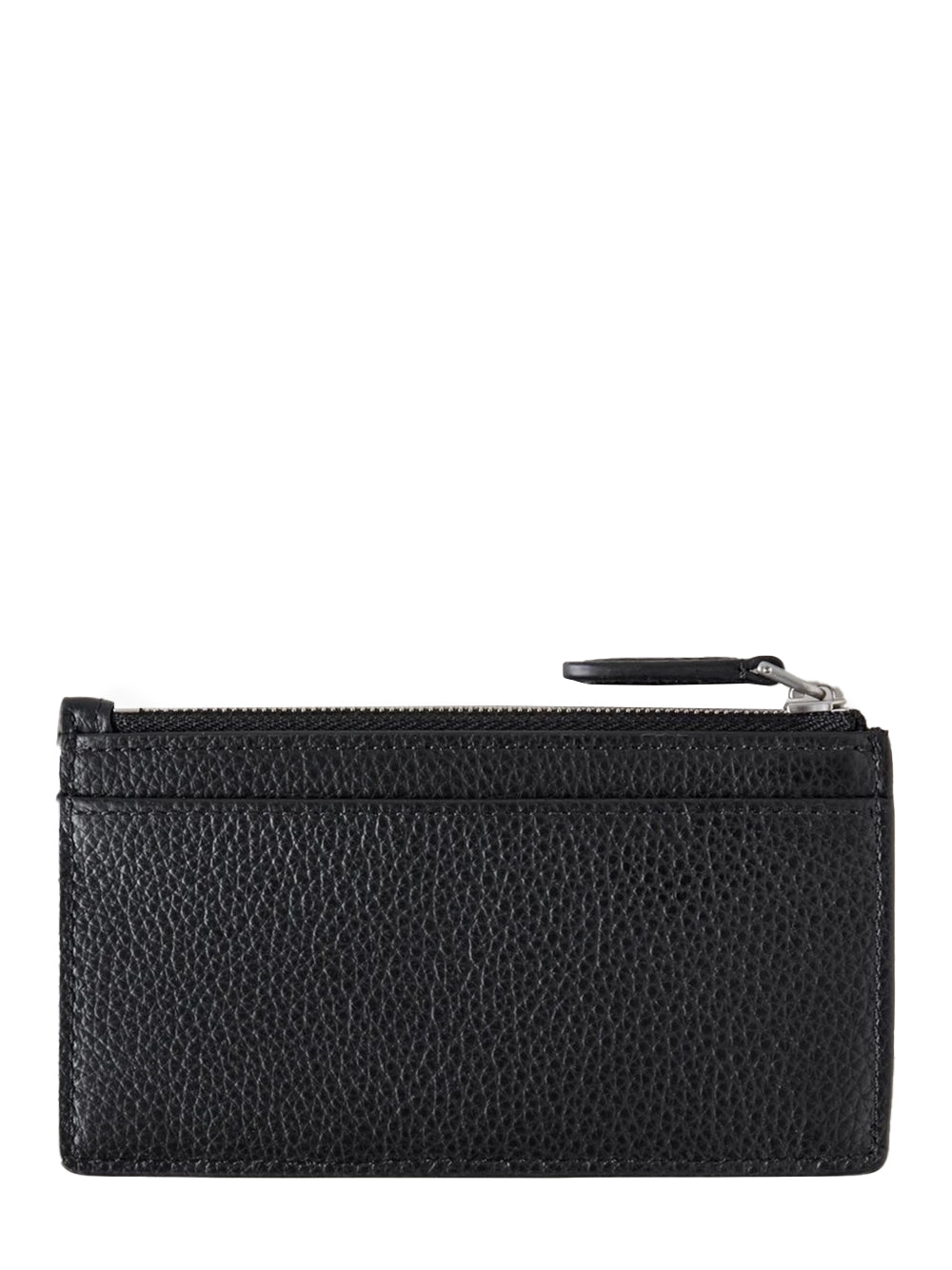 Continental Zipped Long Card Holder (Black)