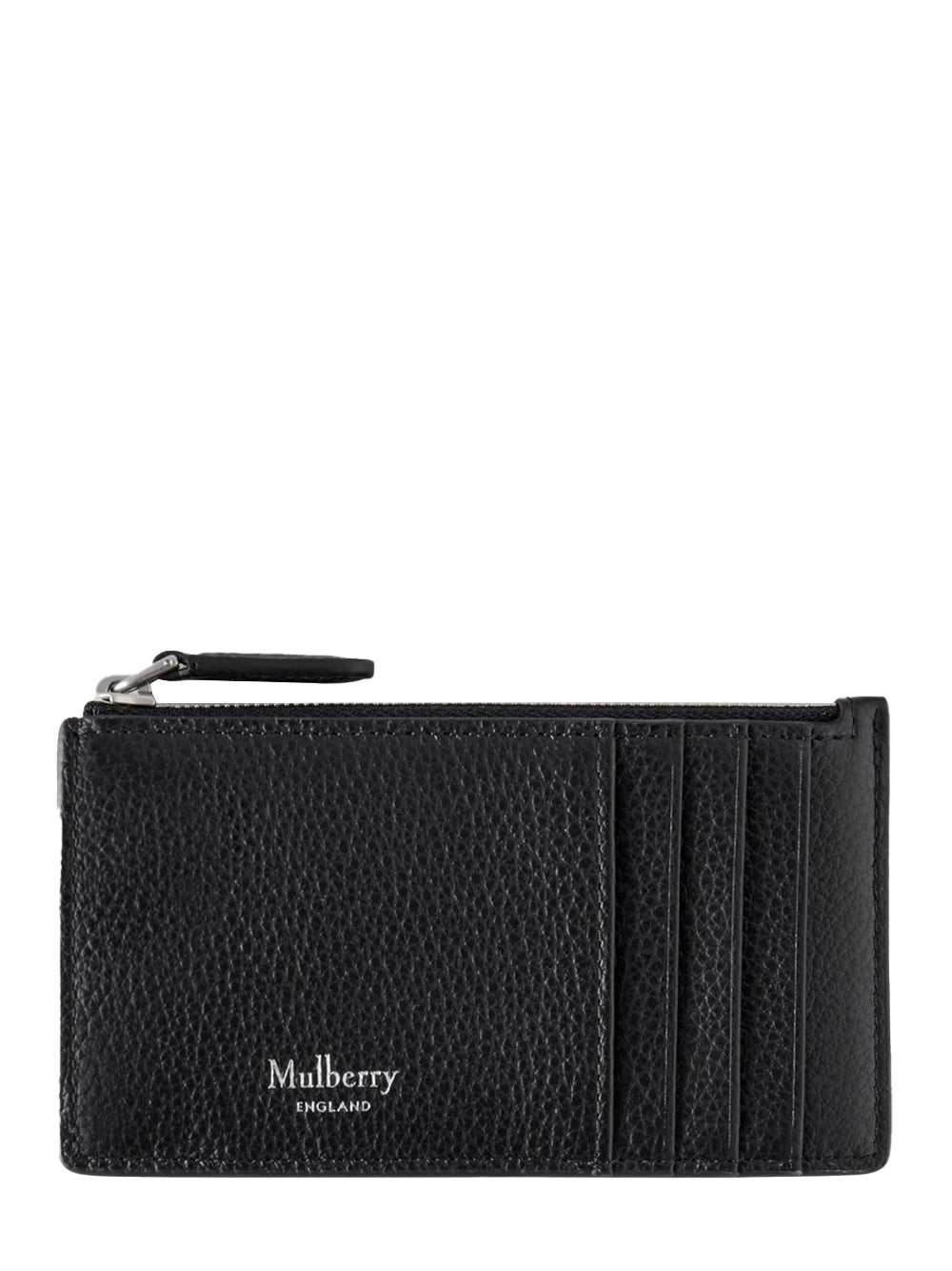 Continental Zipped Long Card Holder (Black)