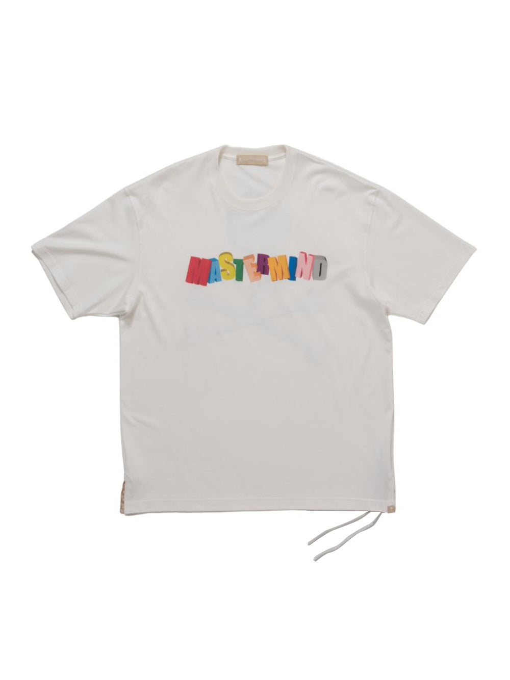 Multi Color Logo Tee (White)