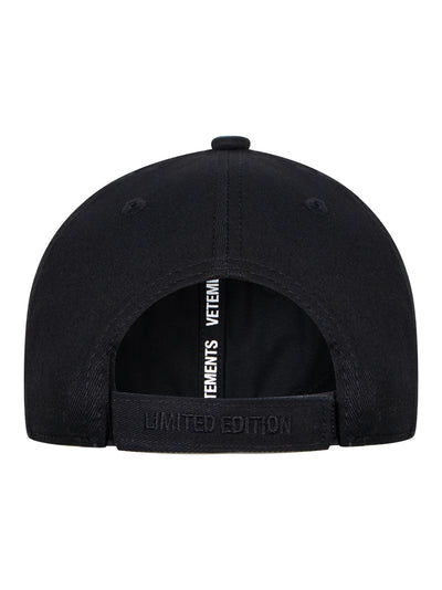 My Name Sticker Cap (Black)