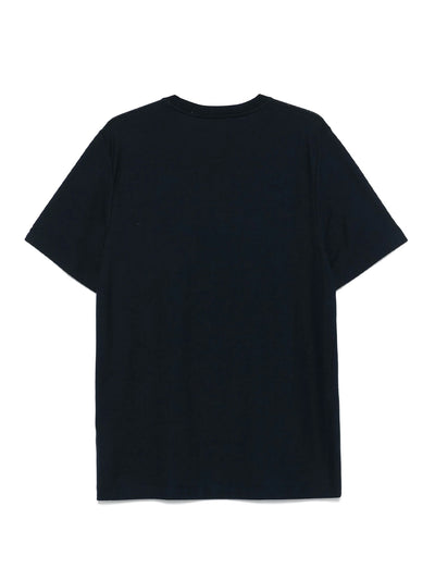 Jakob Cotton Crepe T-Shirt (Dark Navy)